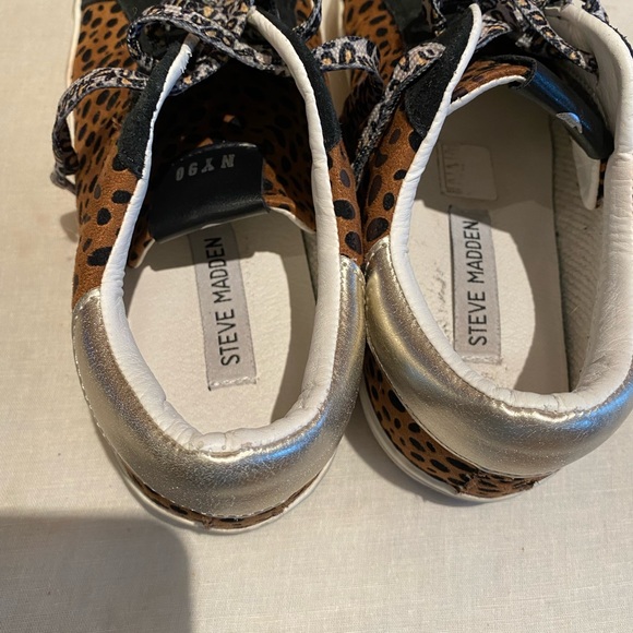 Steve Madden Philosophy Leopard Women’s Sneaker - Picture 8 of 8